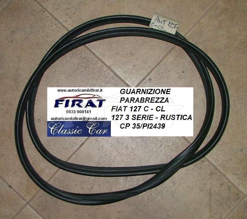 GUARNIZIONE PARABREZZA FIAT 127 CL - 3 SERIE (2439)